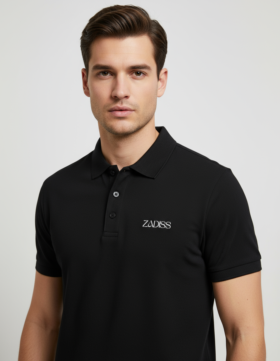 Zadiss Men's Polo – Signature Logo Edition